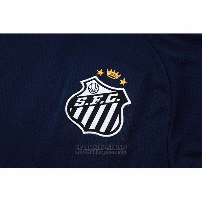 Chandal del Santos Manga Corta 2025-2026 Azul - Pantalon Corto
